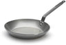 De Buyer Stegepande Lyonnaise Carbone Plus - Pladejern - ø 22 cm - uden non-stick belægning