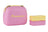 Polarbox Mini Koelbox / Coolerbag met 2 Lunchboxen - Bubblegum-Yellow - 6 liter. Roze / Geel