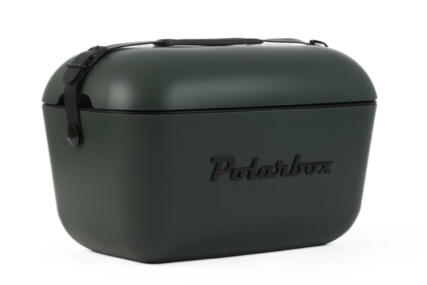 Polarbox Køleboks med Skulderrem - Green Forest-Black - 12 Liter