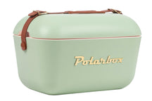 Polarbox Køleboks med Skulderrem - Olive Green-Gold - 20 Liter