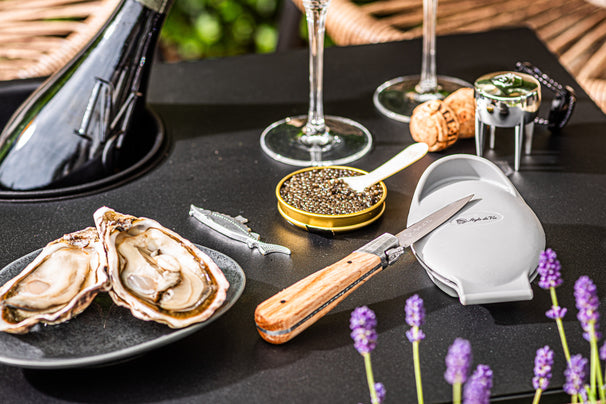 Laguiole Style de Vie Oestermes Geschenkset Eksklusiv udgave - Luxury Line