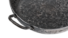 Forged Koekenpan Carbonstaal med 2 håndtag ø 24 cm - egnet til alle varmekilder - uden non-stick belægning