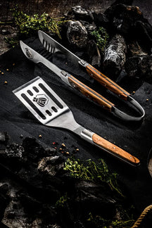 SdV Luxury Line BBQ Set Oliventræ