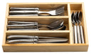 Laguiole Style De Vie Bestekset & Bestekbak - Premium Line - RVS - 24 delig / 6 personer