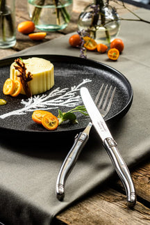 Laguiole Style De Vie Bestekset & Bestekbak - Premium Line - RVS - 24 delig / 6 personer
