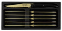 Laguiole Style de Vie Steakmessen Prestige Line Guld - 6 stk.