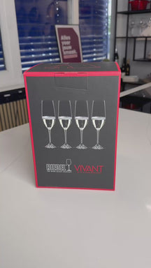 Riedel Champagneglas Vivant - 290 ml - 4 Stykker