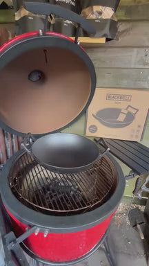 Blackwell Wokpande / Wadjan Gussejern ø 32 cm / 3.3 liter - egnet til alle varmekilder - uden non-stick belægning