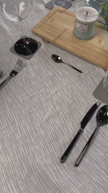 Cookinglife Serviesset Cala Blauw 12-delig / 4 personer - 4 middagstallerkener, 4 morgenmadstallerkener og 4 dybe tallerkener