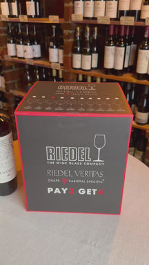 Riedel Wijnglazenset - Røde Wijnglas - Veritas - Cabernet / Merlot - 709 ml - 4 Styk