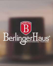 BerlingerHaus Airfryer XL Mat Bordeaux - med Kikhul - 5 Liter - 1400W