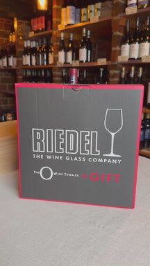 Riedel Rødvinsglassesæt O Wine - 4 stykker med Dekanterkaraf Syrah