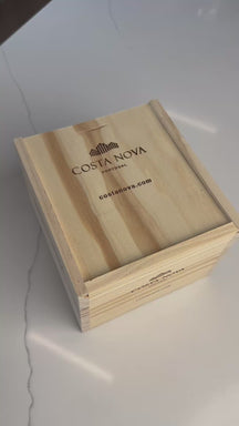 Costa Nova Espresso Kopper Arenito Multicolor 65 ml - 8 stk - Gaveæske