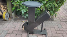 Blackwell Grillplade BBQ / Bagplade Gussejern ø 30 cm - uden non-stick belægning 2-sidet