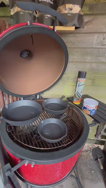 Blackwell Stegepandssæt Skillets Gussejern 3-Delt ø 16, 20 & 25 cm - egnet til alle varmekilder - uden non-stick belægning