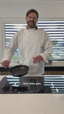 Cookinglife Stegepande HexaCook - Hybridpande ø 20 cm - NON STICK - egnet til alle varmekilder - keramisk non-stick belægning