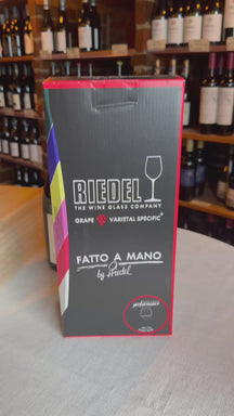 Riedel Rødvinsglas Fatto A Mano Performance - Pinot Noir - Sort Stilk - 830 ml