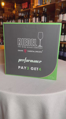 Riedel Wijnglazenset - Champagneglazen - Flutes - Performance - 375 ml - 4 Stuks