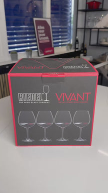 Riedel Røde Vinglas Vivant - Pinot Noir - 700 ml - 4 Stykker