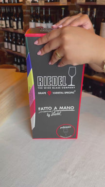 Riedel Rødvinsglas Fatto A Mano Performance - Cabernet Sauvignon - Sort Fod - 834 ml