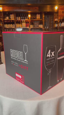 Riedel Vinglas sæt - Røde vinglas - Veritas - Cabernet / Merlot + Wine Friendly Karaffel