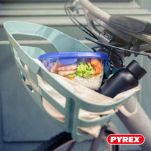 Pyrex Glas Opbevaringsskåle / Ovnfade med låg Cook & Go 7-delt