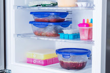 Pyrex Glas Opbevaringsskåle / Ovnfade med låg Cook & Go 7-delt