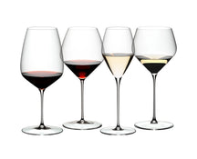 Riedel Vinglas sæt Veloce - Cabernet / Merlot, Pinot Noir / Nebbiolo, Sauvignon Blanc & Chardonnay - 4 stykker