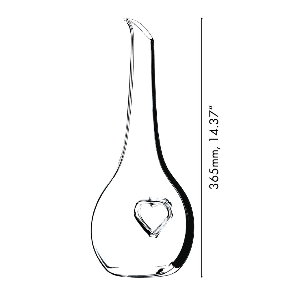 Riedel Vinkaraffel Karaf Black Tie Bliss - Håndlavet - 750 ml