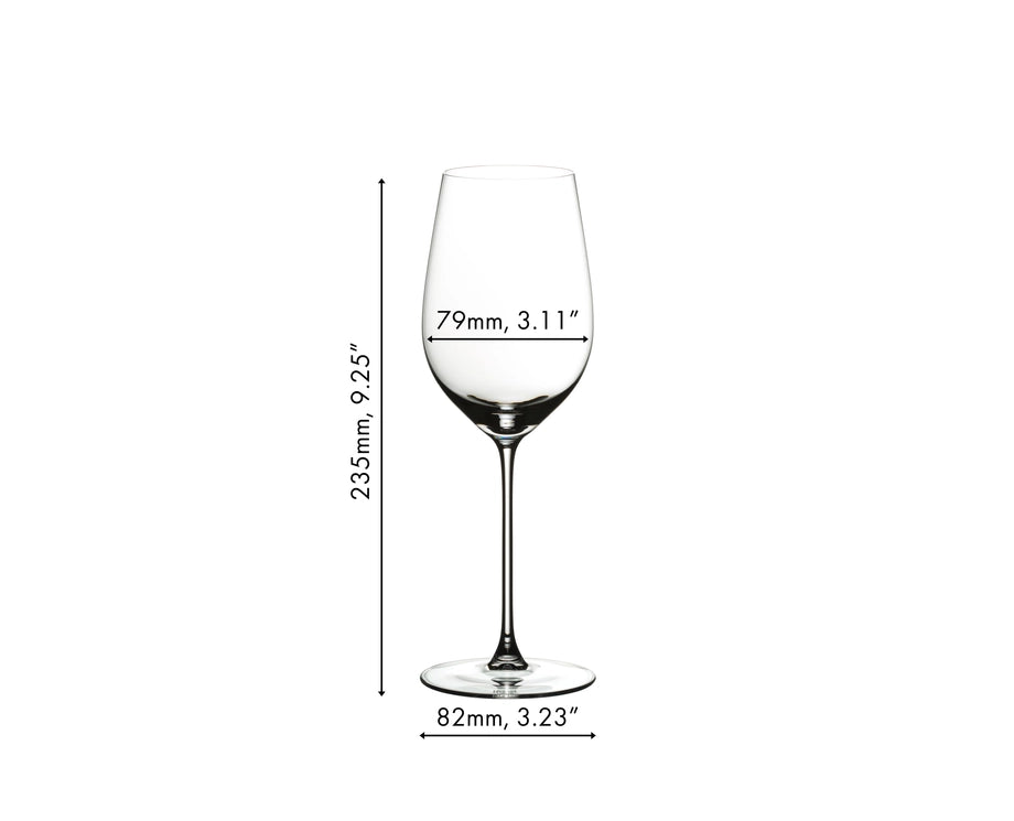 Riedel vinglas sæt - hvide vinglas - Veritas - Riesling - 400 ml - 4 stk.