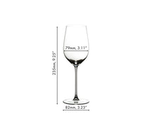 Riedel vinglas sæt - hvide vinglas - Veritas - Riesling - 400 ml - 4 stk.