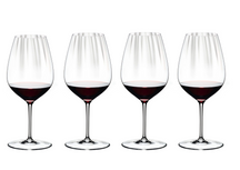Riedel Wijnglazenset - Røde Wijnglas - Performance - Cabernet / Merlot - 834 ml - 4 Stykker