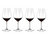 Riedel Wijnglazenset - Røde Wijnglas - Performance - Pinot noir - 830 ml - 4 Stykker