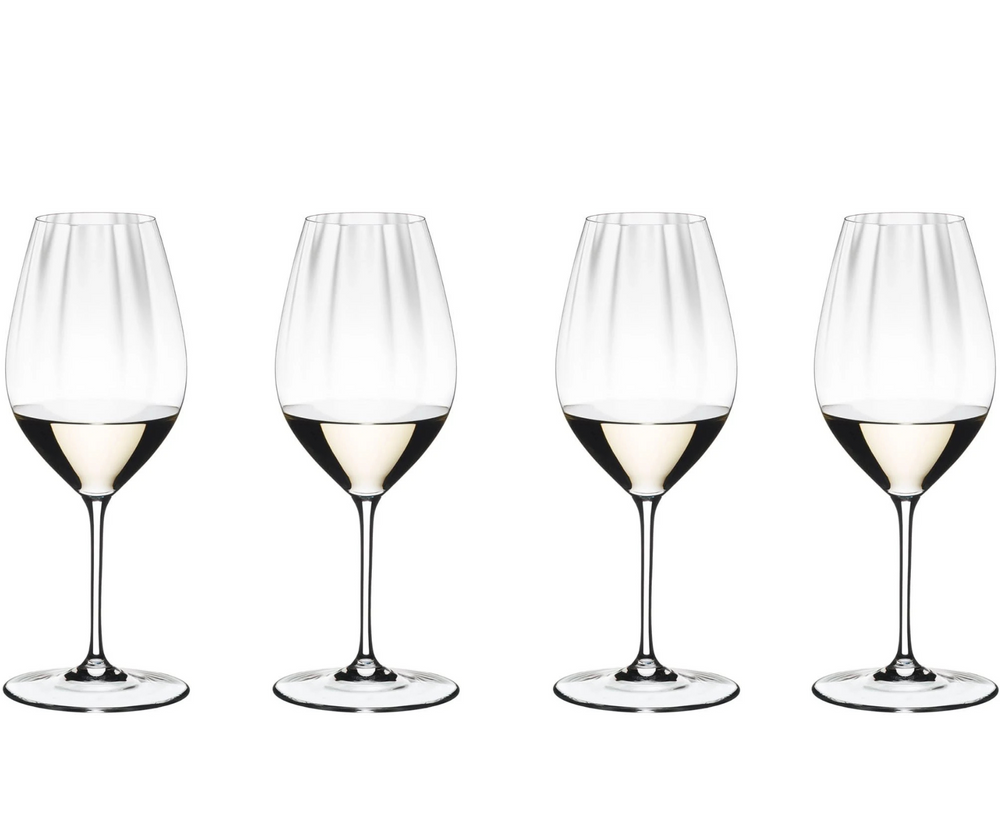 Riedel Wijnglazenset - Hvide wijnglas - Performance - Riesling - 623 ml - 4 Styk