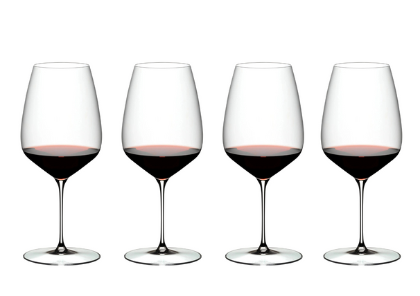 Riedel Wijnglazenset - Røde Wijnglas - Veloce - Cabernet Sauvignon / Merlot - 829 ml -  4 Stykker