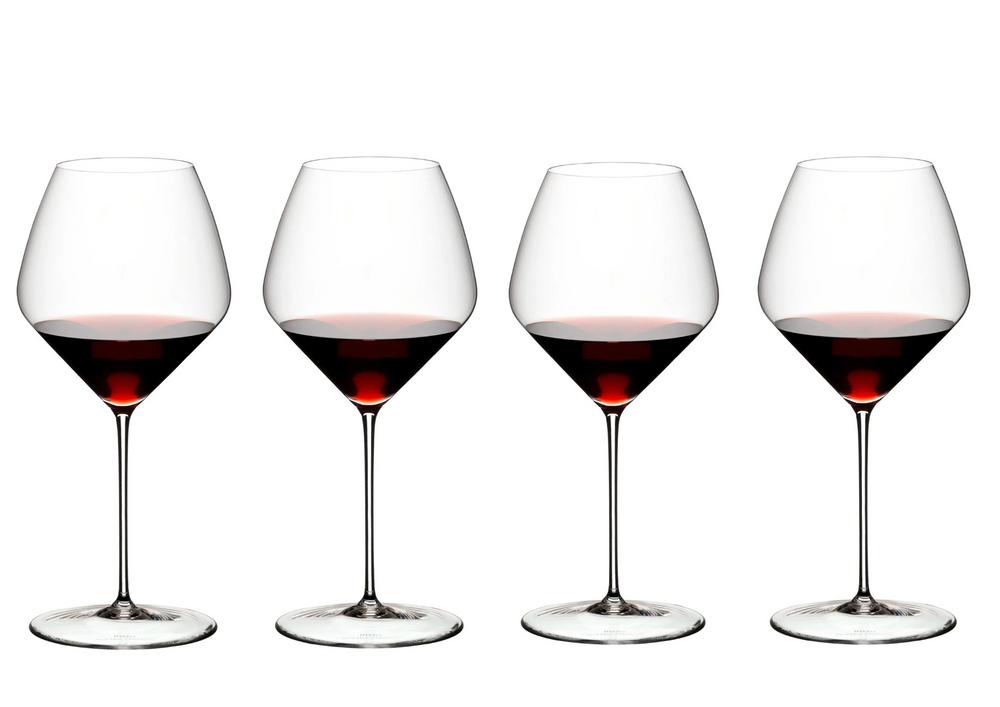 Riedel Vinglas Sæt - Røde Vinglas - Veloce - Pinot noir / Nebbiolo - 763 ml - 4 Stykker