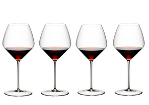 Riedel Vinglas Sæt - Røde Vinglas - Veloce - Pinot noir / Nebbiolo - 763 ml - 4 Stykker