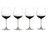 Riedel Wijnglazenset - Røde Wijnglas - Veritas - Pinot noir - 710 ml - 4 stk.