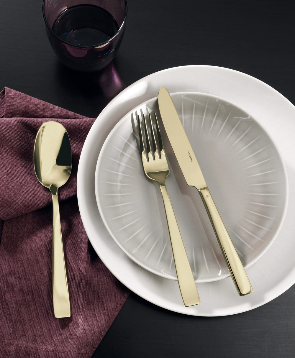 Sambonet Bestekset Flat - Champagne - 24 delig / 6 personer