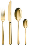 Sambonet Bestekset Linear - Guld - 24 dele / 6 personer