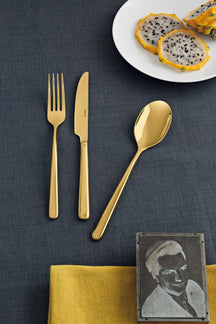 Sambonet Bestekset Linear - Guld - 24 dele / 6 personer