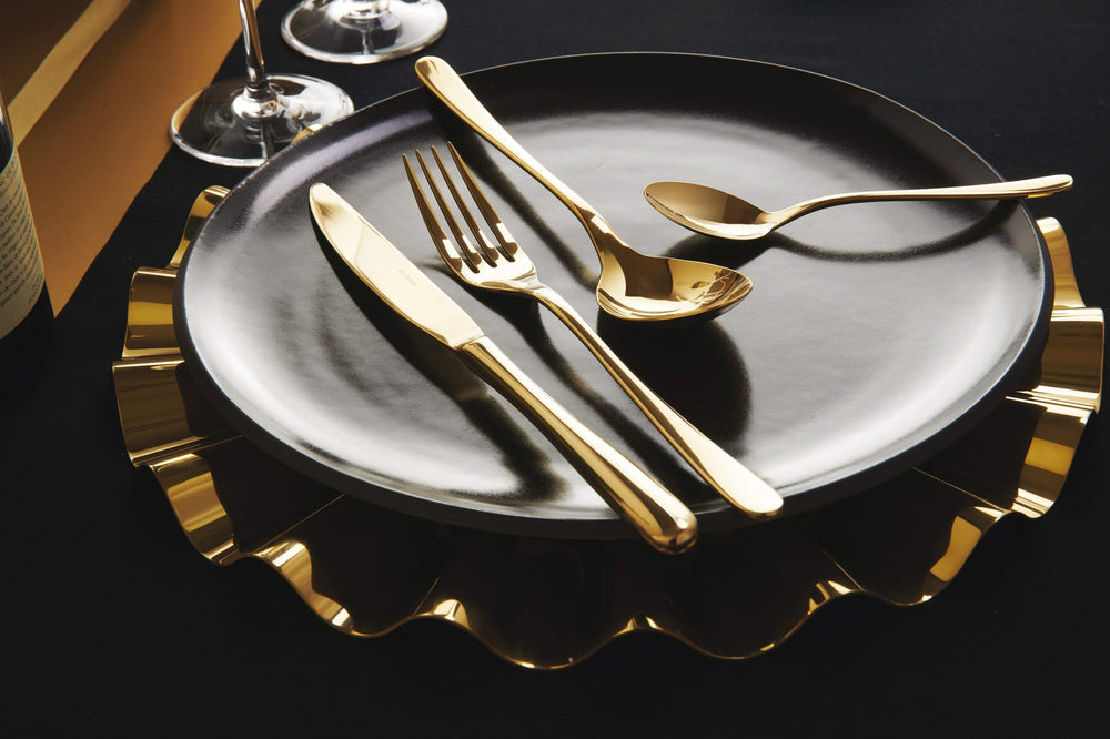 Sambonet Bestik Sæt Taste - Guld - 24 dele / 6 personer