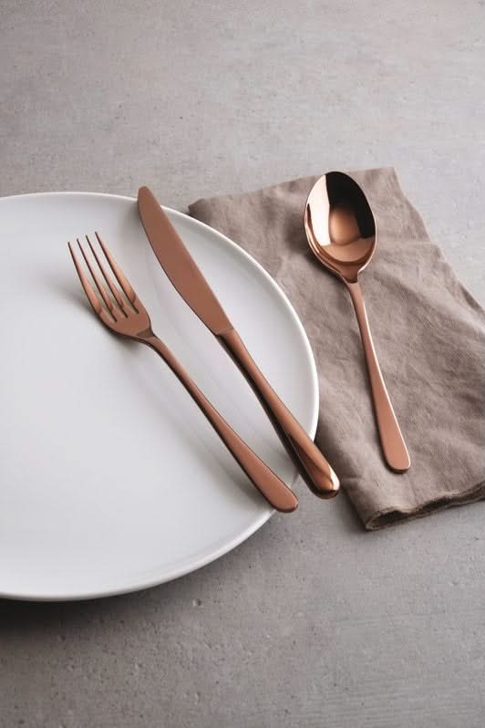 Sambonet Bestik Sæt Taste - Kobber - 24 dele / 6 personer