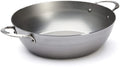 De Buyer Hapjespan / Sauteuse med 2 håndtag - Mineral B Pro - ø 32 cm / 5.5 liter - uden non-stick belægning