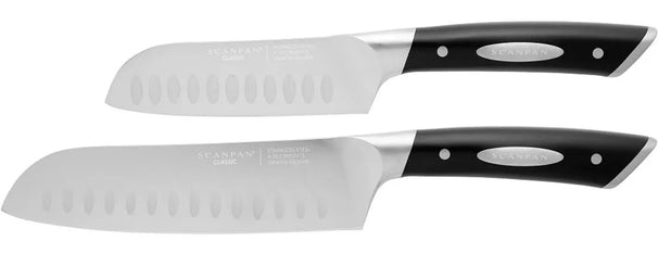 SCANPAN Knivsæt 2-delt - Santokumes 12,5 cm & Santokumes 18 cm