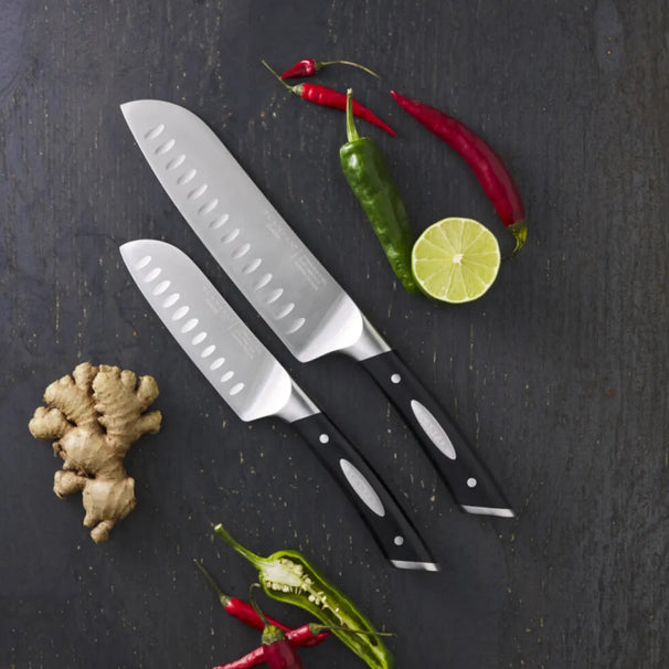 SCANPAN Knivsæt 2-delt - Santokumes 12,5 cm & Santokumes 18 cm