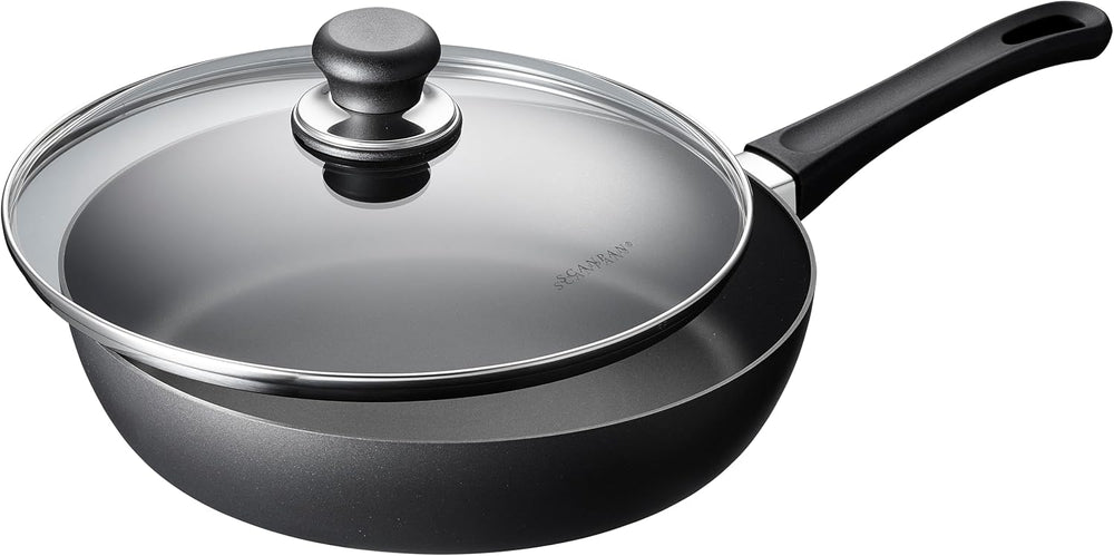 SCANPAN Hapjespan / Sauteerpan med deksel Classic Induction ø 28cm / 3 liter - egnet til alle varmekilder - standard non-stick belægning