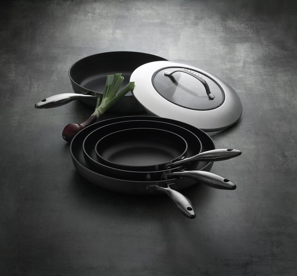 SCANPAN Stegepande CTX ø 20 cm - egnet til alle varmekilder - standard non-stick belægning