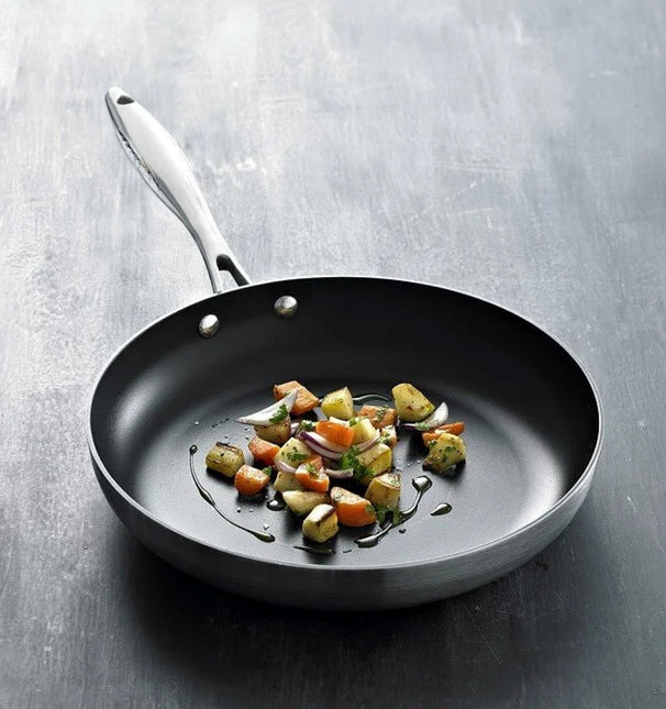 SCANPAN Stegepande sæt CTX ø 24 & 28 cm - egnet til alle varmekilder - standard non-stick belægning