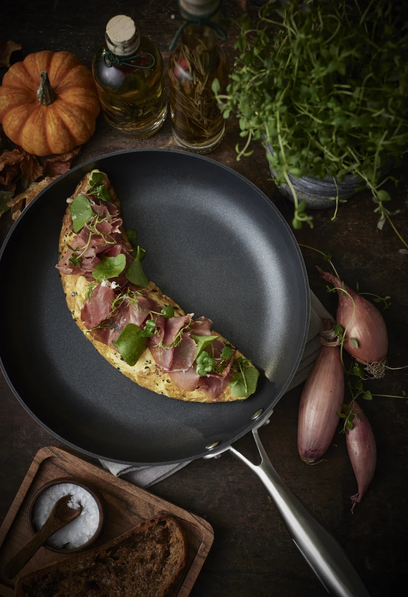 SCANPAN Stegepande CTX ø 26 cm - egnet til alle varmekilder - standard non-stick belægning